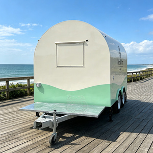 Camion de restauration rapide mobile, remorque de restauration rapide avec certification CE, pour burgers, tacos, pizzas, hot-dogs, frites, chariot de vente de hot-dogs - Product Image 5
