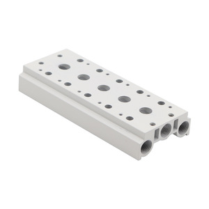 ฐานโซลินอยด์วาล์วทั้งสอง4V310-10ท่อนิวเมติก300เมตร1F 3F 4F 5F ตำแหน่ง7F 6F - Product Image 1
