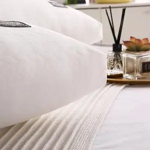 Cuscini ortopedici a collo di cotone bianco RU per dormire a misura singola cuscino Hotel a cinque stelle Core per aiutare il sonno cuscino