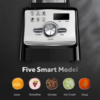 Mixeurs professionnels pour la cuisine, 2L, EK-1, 5 vitesses, Licuadora, robot culinaire, mixeur