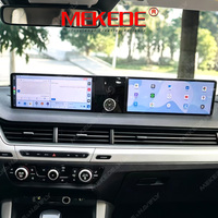 Écran double Android MEKEDE avec cluster numérique, double écran, processeur QUALCOMM 668, compteur de vitesse Navi pour AUDI Q7, double écran 12,3 pouces
