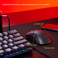 Souris de jeu noire Pfh 2 Mini Wls pour l'e-sport