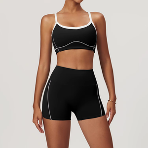 Personalizado profesional fabricante chino 2025 mujeres Coords para venta al por mayor 2 piezas sólido mujeres conjunto con precio de venta directo de fábrica - Product Image 1