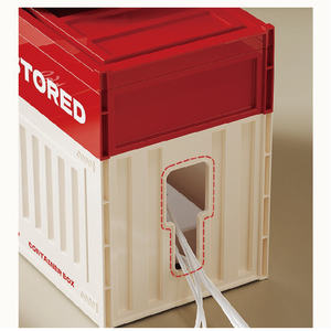 Grande boîte de rangement <span class=keywords><strong>pour</strong></span> câbles, idéale <span class=keywords><strong>pour</strong></span> les multiprises, les parasurtenseurs, les chargeurs, les adaptateurs, les câbles de télévision et d'<span class=keywords><strong>ordinateur</strong></span> - Product Image 4