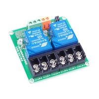 Modul Relai 2 Saluran 30A dengan Isolasi Optocoupler 5V 12V 24V Mendukung Pemicu Tinggi dan Rendah untuk Kontrol PLC Rumah Pintar