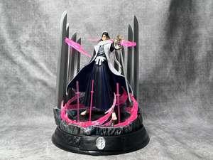 2023 populaire 32.5cm 12.9 pouces BLEACH <span class=keywords><strong>Kuchiki</strong></span> Byakuya Original haute qualité modèle Figura BLEACH figurine Anime Figure - Product Image 6