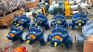 Pompes à eau marine à haute pression XS boîtier fendu <span class=keywords><strong>70</strong></span> ~ 200m pour moteur de traitement d'eau potable - Product Image 6