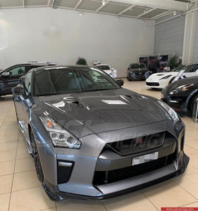 ลิปกันชนหน้าคาร์บอนไฟเบอร์สำหรับ2017-2018 Nissan <span class=keywords><strong>GTR</strong></span> <span class=keywords><strong>R35</strong></span> Vari 2017 Ver MAG O Style - Product Image 2