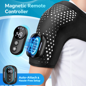 Vente chaude chauffage Vibration <span class=keywords><strong>Massage</strong></span> bandoulière, contrôleur détachable sans fil électrique chauffage bandoulière - Product Image 2