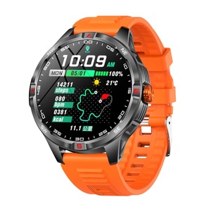 Cr128 Ngoài Trời 1000MAh Pin Lớn Smartwatch Người Đàn Ông 1.46 ''HD Màn Hình La Bàn IP68 Sức Khỏe Không Thấm Nước Theo Dõi Thể Thao Thông Minh Đồng Hồ - Product Image 3