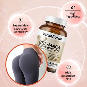 Complément alimentaire professionnel pour l'amélioration des hanches et des fesses |   Complexe avancé de Maca noire |   Emballage personnalisé OEM pour les vendeurs <span class=keywords><strong>Amazon</strong></span> - Product Image 2