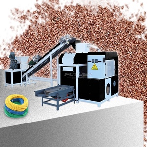 Máquina Trituradora y Separadora de Cable de Cobre 120-220 Kg/h, Granuladora de Cobre, Máquina de Reciclaje de Cable - Product Image 1