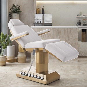 Cama de Masaje Facial Curva de Lujo, Cama Cosmética Eléctrica, Cama de Belleza Rosa para Salón de Belleza, Multifuncional - Product Image 2