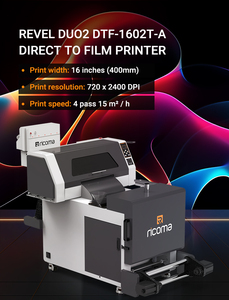 Ricoma DTF-1602T yüksek Res DTF yazıcı-poli/pamuk dijital BASKI MAKİNESİ fabrika yükseltme için - Product Image 2