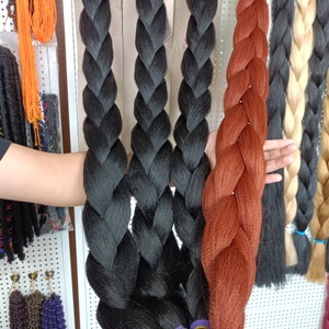 Customized Synthetic Yaki Expression Outrer French Bulk <strong>Braid</strong> Prestretched Ultra Braiding Hair Attachment Hair <strong>Braids</strong> Extensions - Product Image 3