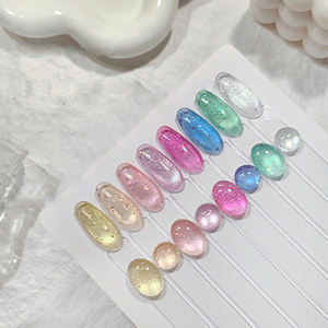 AILANUO - Serie de Esmaltes de Uñas en Gel con Efecto Ojo de Gato, 8 Colores Brillantes de Verano, OEM, 15 ml, para Uso en Salón - Product Image 1