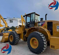Chargeuse sur pneus Caterpillar CAT966H de haute qualité avec une charge nominale de 15 tonnes, structure durable, moteur prêt pour l'expédition mondiale