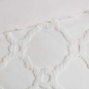 DB D0100HR2796 3-Piece Geometric Tufted Cotton Chenille <b>Comforter</b> <b>Set</b> - Product Image 2