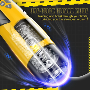 Meilleure vente masturbateur masculin coupe mains libres mâle poussée fellation succion mâle masturbateur rotatif coupe sex toys pour hommes - Product Image 4