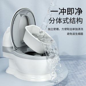 Baby <b>Potty</b> <b>Training</b> Toilet Seat With Bear Design For Toddler Home Use PP Material - Product Image 2