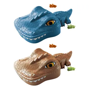 Crocodile montessori toys plastic magnetic fishing game toys set educational