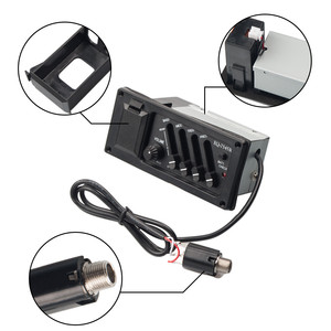 Preamplificador de Guitarra Acústica NAOMI de 4 Bandas, Amplificador, Ecualizador, Pastilla 7545R, Preamplificador con Ecualizador - Product Image 2