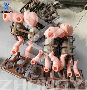 Juguete de PVC para muñecas femeninas, cara, juguetes para niños, Leyas, productos de goma pequeños, cabeza de muñeca de Pvc, máquina de molde de rotomoldeo - Product Image 3