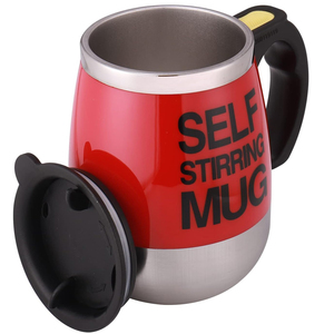 Tasse à café à agitation automatique de 400ml Tasse à café à mélange automatique avec poignée et couvercle Tasse électrique pour Cofe - Product Image 2