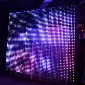 Kingyi P50 P100 Lightweight HD Advertising Flexible Pixel <strong>Led</strong> Mesh <strong>Display</strong> <strong>Screen</strong> Transparent <strong>Led</strong> Outdoor Waterproof Grid <strong>Screen</strong> - Product Image 3