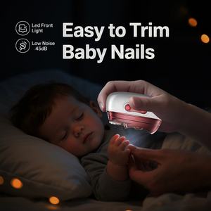 Nuevo Cortaúñas Eléctrico Portátil con Logotipo Personalizado, 35000 RPM, Mini Taladro de Uñas Automático con Lámpara LED UV para Esmalte de Uñas en Gel - Product Image 5