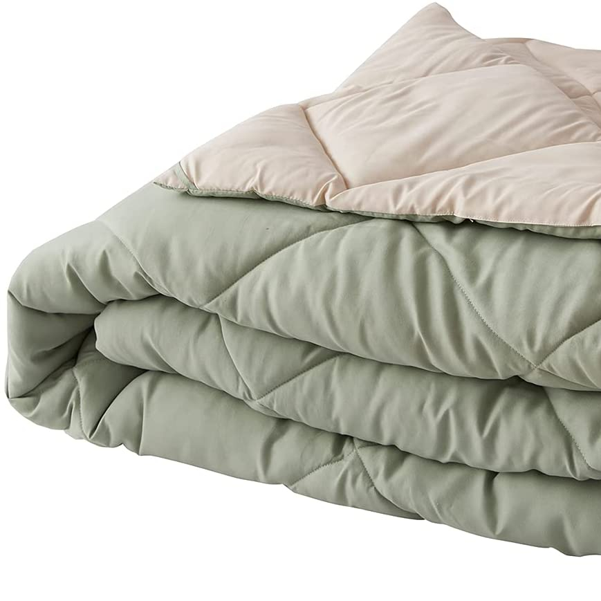 Полноразмерная 100% хлопчатобумажная ткань, удобное пуховое одеяло с наполнителем из гусиного пуха для дома