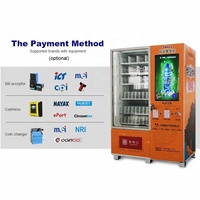 Máquina Expendedora Inteligente de 60 Selecciones con Pantalla Táctil de 32 Pulgadas, Gestión en la Nube, Pago sin Efectivo MDB, Refrigerada de 4-25 °C