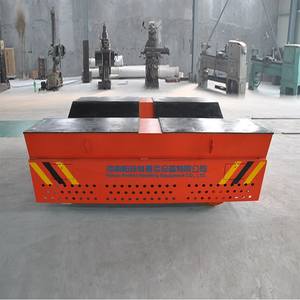 China Levering Overdracht Kar 40T Zware Lading Spoorwegwagen Met Spoel Upender Batterij Aangedreven <span class=keywords><strong>Trolley</strong></span> / Rail <span class=keywords><strong>Trolley</strong></span> - Product Image 4