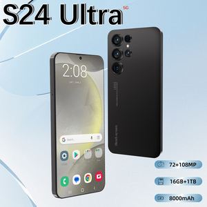 هاتف ذكي S24 Ultra رائج 5G كاميرا أندرويد 15 بوصة عالية الجودة شاشة عالية الدقة جمال 108 ميجابكسل 16 جيجابايت + 1 من من من من نوع Deca Core سريع - Product Image 2