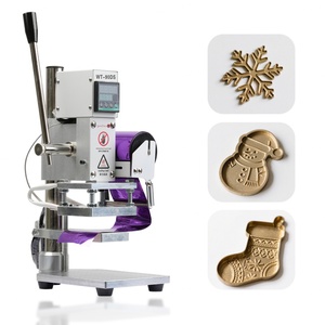 Small-Scale Manual Hot Stamping Machine - Quick Heat-Up, High-Quality Results - Global Shipping - Product Image 1