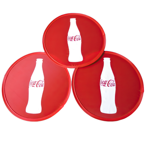 Disque volant personnalisé avec logo imprimé, ventilateur pliable rond en nylon avec pochette pour cadeau promotionnel - Product Image 4