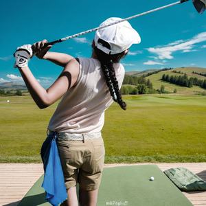 Serviette de golf en microfibre de coton tissée jacquard à séchage rapide <span class=keywords><strong>avec</strong></span> clip mousqueton, motif gaufré et fermeture auto-agrippante - Product Image 6