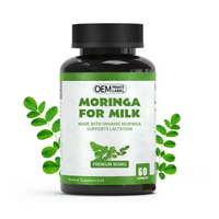 Comprimés de Moringa testés en laboratoire Supplément non enrobé Malunggay Herbal Superfood Vitamines vertes pour adultes Pureté garantie