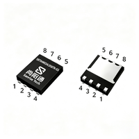 SRT04N024LD56TR-GS MOSFET de puissance à canal N 40V 132A 2,4mΩ RDS(on) PDFN5x6 SMD Redressement synchrone