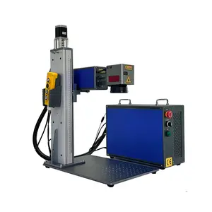 Sıcak satış otomatik odaklama fonksiyonu Fiber lazer işaretleme makinesi Metal işaretleme yüksek hassasiyetli otomatik odaklama lazer gravür işaretleme 50w
