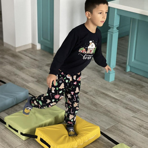 Foldable Gymnastics Mat Sponge Modular Building <b>Blocks</b> Waterproof For Children Sports Training Square <b>Shape</b> Multi Functional - Product Image 3