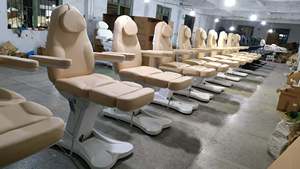 블랙 모던 다기능 전동 뷰티 접이식 베드 타투 베드 수술 의자 3/4 모터 미용실용 - Product Image 5