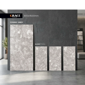 Fenice Grey 800x1600mm Contemporary Wood Grain Porcelain Tiles <b>Matte</b> Surface for Modern Interior <b>Flooring</b> - Product Image 6