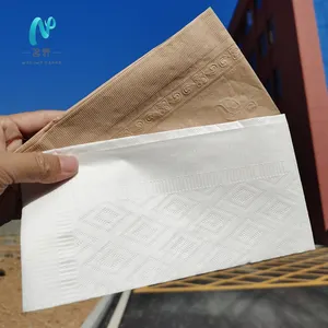 MingXuan Custom Virgin Wood Pulp Printed Disposable 1ply 2ply 3ply Dinner Napkins For Hotel Restaurant Personalized Napkins