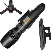 Propulseur sous-marin Kaimoluo CM5-2 500W 10A en ABS avec poignée pliable, vitesse de 11 km/h, batterie 20Ah pour SUP, paddle et plongée