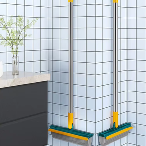 Brosse de nettoyage pour sol de salle de bain, joint de carrelage, mur et toilettes à long manche - Product Image 2