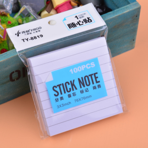 Papeterie, fournitures scolaires, autocollants en papier, index, notes adhésives, bloc-notes personnalisé, notes adhésives <span class=keywords><strong>avec</strong></span> impression de logo - Product Image 1