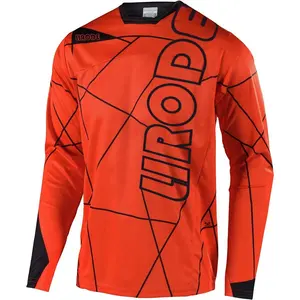 Custom Design Sublimatie Print Jeugd Volwassen Mountainbike Motocross Fietsen Shirts Ademend Camo Downhill Mtb Jersey