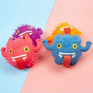 Jouet sensoriel anti-stress en PU à presser, vente en gros OEM, pour filles et garçons - Product Image 3