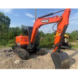 รถขุดตีนตะขาบ DOOSAN DX60 มือสอง สภาพดี 6 ตัน ราคาถูก ขาย - Product Image 3